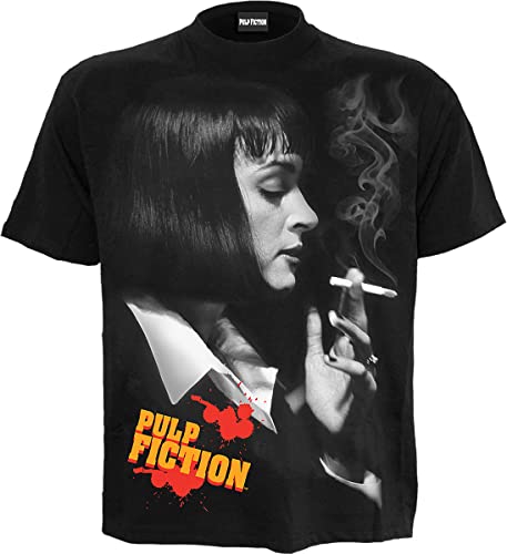 Pulp Fiction Smoke Männer T-Shirt schwarz 4XL 100% Baumwolle Fan-Merch, Filme von Spiral