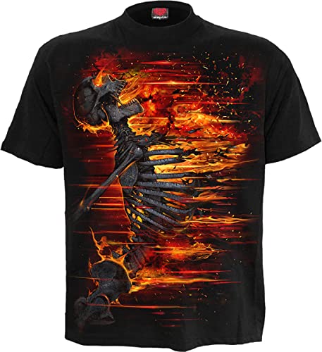 Spiral Atomic Blast Männer T-Shirt schwarz 4XL 100% Baumwolle Horror, Rockwear, Totenköpfe von Spiral