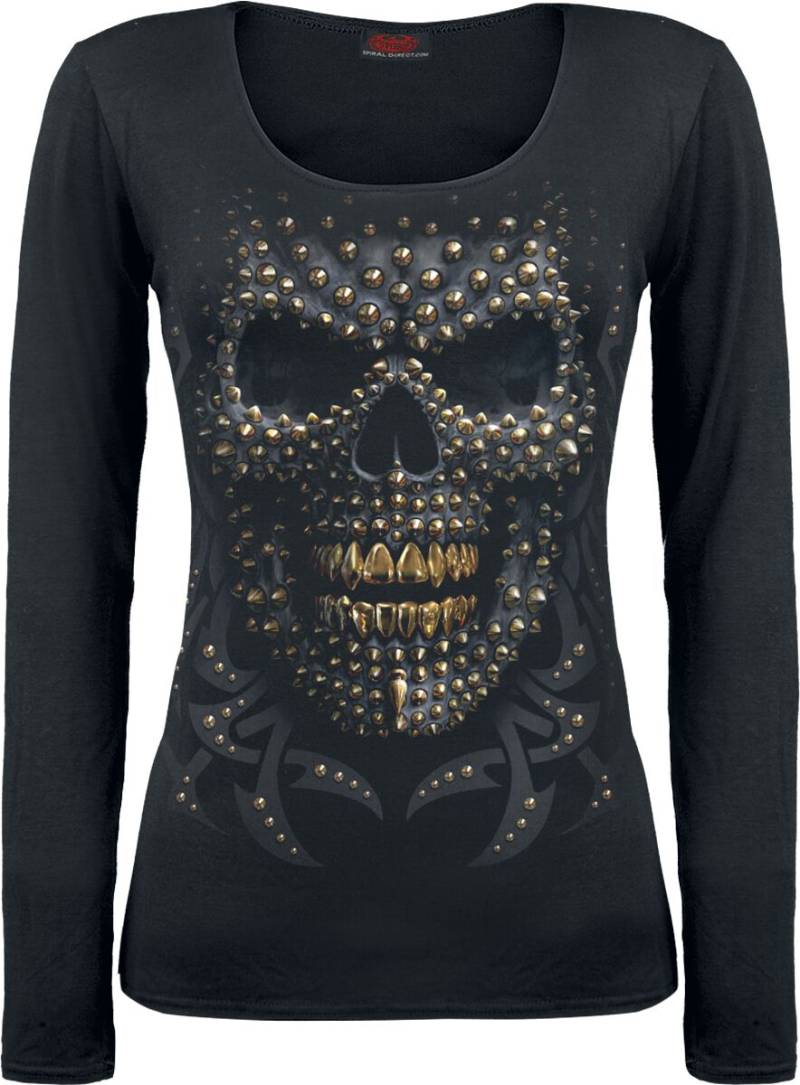 Spiral Black Gold Langarmshirt schwarz in L von Spiral