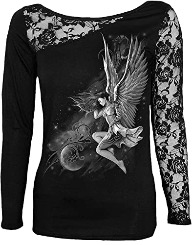 Spiral Lucid Dreams Frauen Langarmshirt schwarz L von Spiral