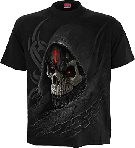 Spiral Dead Cold Männer T-Shirt schwarz S 100% Baumwolle Everyday Goth, Gothic, Rockwear von Spiral