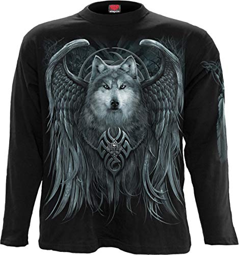 Spiral Direct Hoody wolf Herren Kapuzenpullover von Spiral