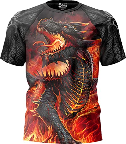 Spiral Draconis Soccer Jersey Männer Trikot multicolor S von Spiral