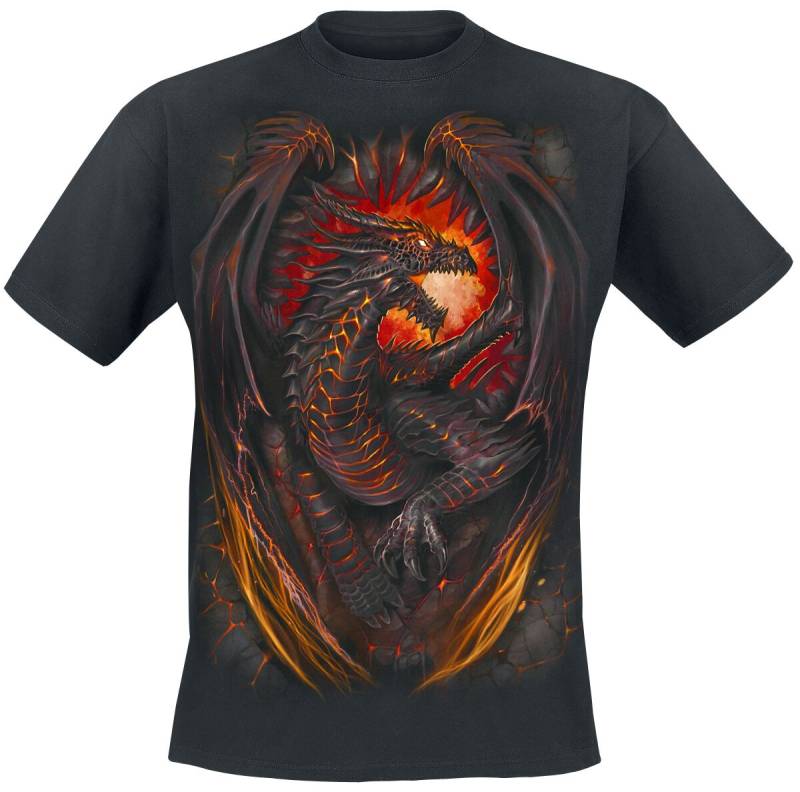 Spiral Dragon Furnace T-Shirt schwarz in XL Spiral Dragon Furnace T-Shirt schwarz in XL von Spiral