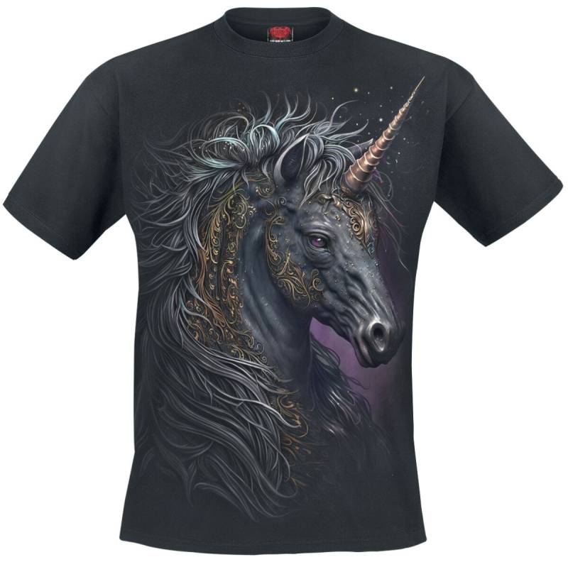 Spiral - Einhorn T-Shirt - Celtic Unicorn - S bis 4XL - für Männer - Größe S - schwarz von Spiral