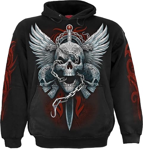 Spiral - Enchained Soul - Hoody Schwarz, Schwarz, M von Spiral