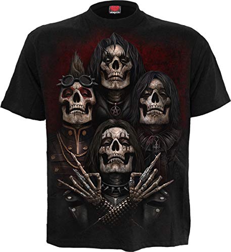 Spiral - Faces of Goth - T-Shirt - Schwarz - M von Spiral