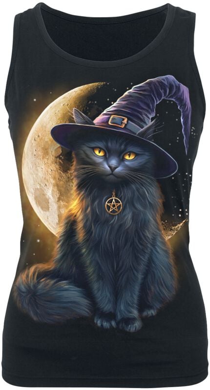 Spiral Familiar Magic - F RazorBack Vest Top schwarz in S von Spiral