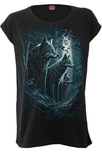 Spiral Forest Guardians Frauen T-Shirt schwarz XXL 100% Baumwolle Gothic von Spiral