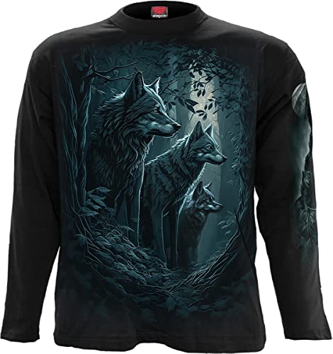 Spiral Forest Guardians Männer Langarmshirt schwarz XL von Spiral