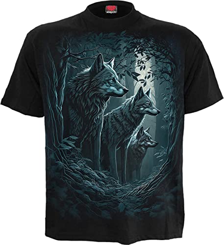 Spiral Forest Guardians Männer T-Shirt schwarz M von Spiral