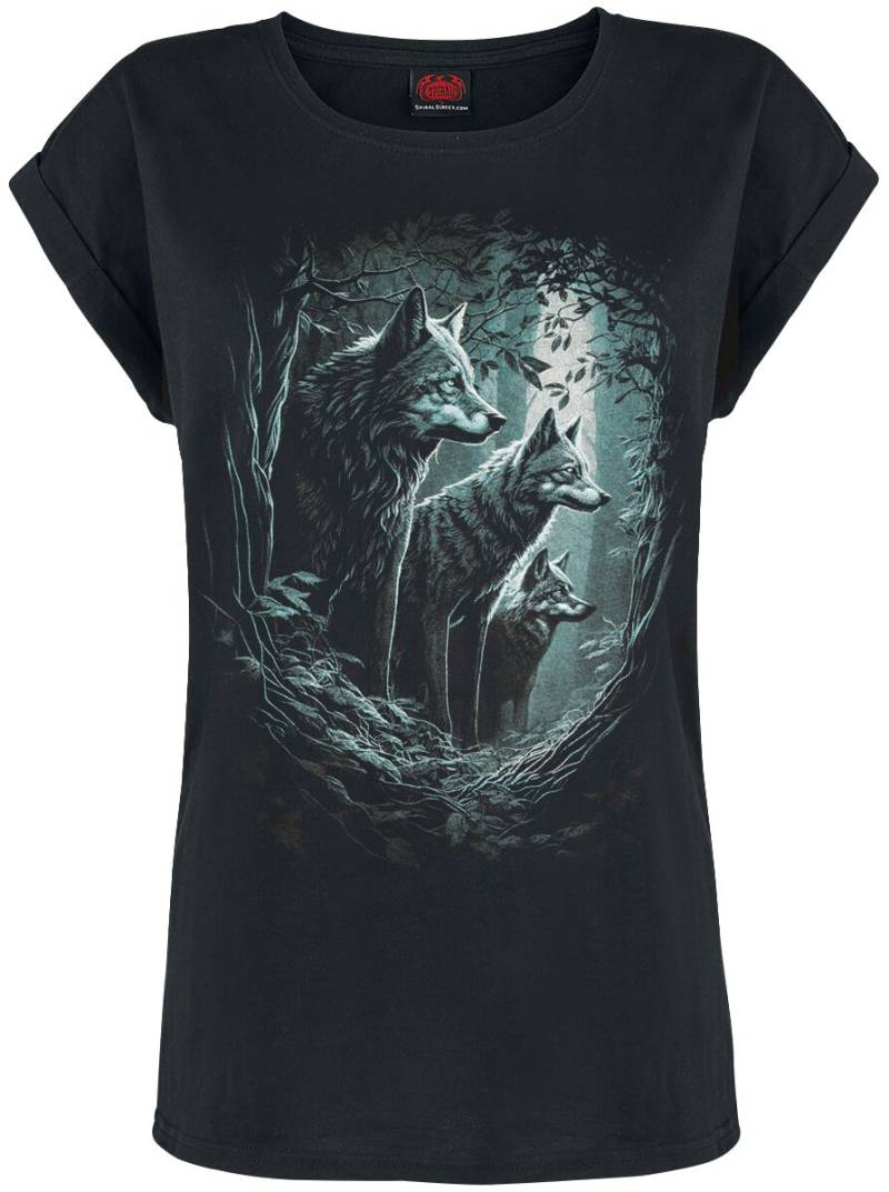 Spiral Forest Guardians T-Shirt schwarz in S von Spiral