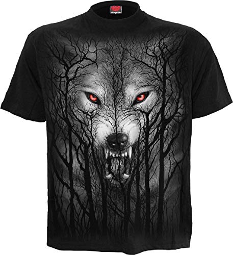 Spiral - Forest Wolf - T-Shirt - Schwarz - XL von Spiral