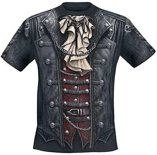 Spiral Goth Wrap Männer T-Shirt schwarz XXL 100% Baumwolle Everyday Goth, Gothic von Spiral