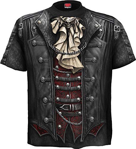 Spiral Goth Wrap Männer T-Shirt schwarz XXL 100% Baumwolle Everyday Goth, Gothic von Spiral