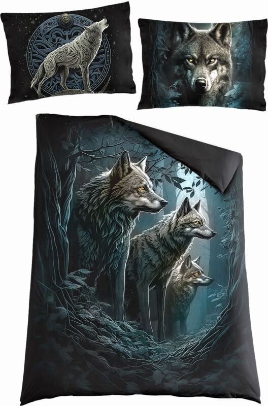 Spiral - Gothic Bettwäsche - Forest Guardians - multicolor von Spiral