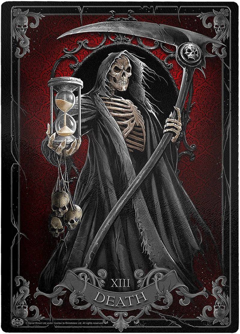 Spiral - Gothic Schneidebrett - Death Tarot - multicolor von Spiral