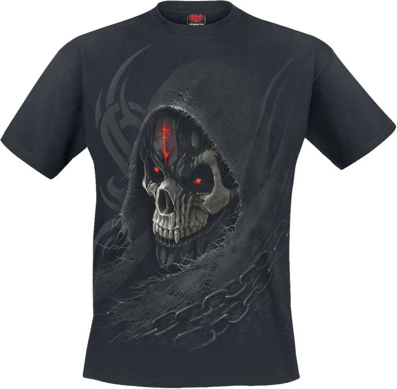 Spiral - Gothic T-Shirt - Dark Death - S bis XXL - für Männer - Größe S - schwarz von Spiral