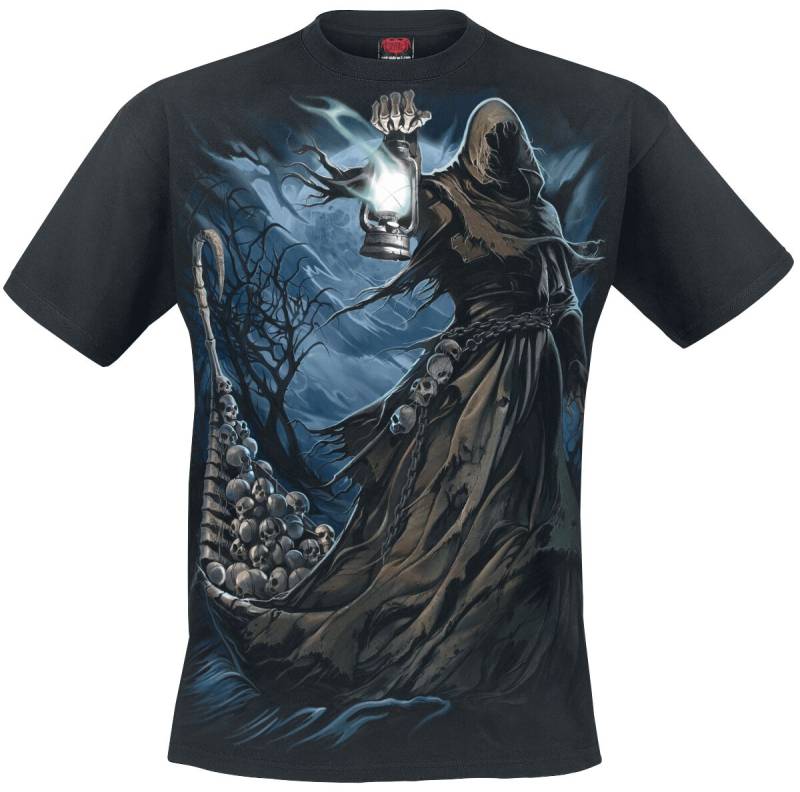 Spiral - Gothic T-Shirt - Ferryman - S bis XXL - für Männer - Größe XXL - schwarz Spiral - Gothic T-Shirt - Ferryman - S bis XXL - für Männer - Größe XXL - schwarz von Spiral