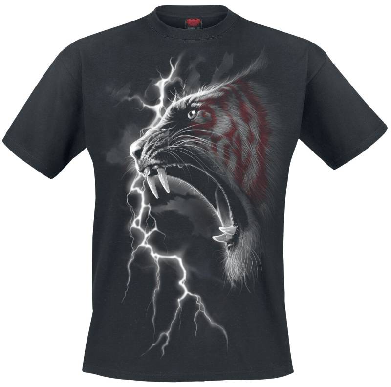 Spiral - Gothic T-Shirt - Mark of the Tiger - S bis XXL - für Männer - Größe XL - schwarz Spiral - Gothic T-Shirt - Mark of the Tiger - S bis XXL - für Männer - Größe XL - schwarz von Spiral