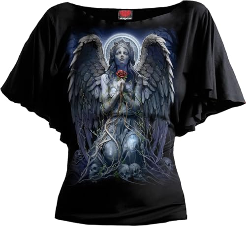 Spiral Grieving Angel Frauen T-Shirt schwarz 3XL 95% Viskose, 5% Elasthan Gothic von Spiral