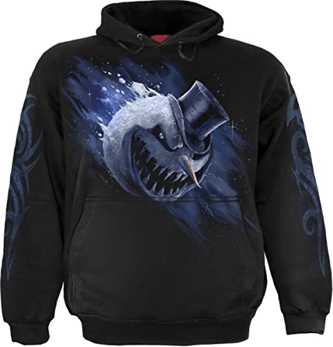 Spiral Herren Hoody Black Hooded Sweatshirt, S von Spiral