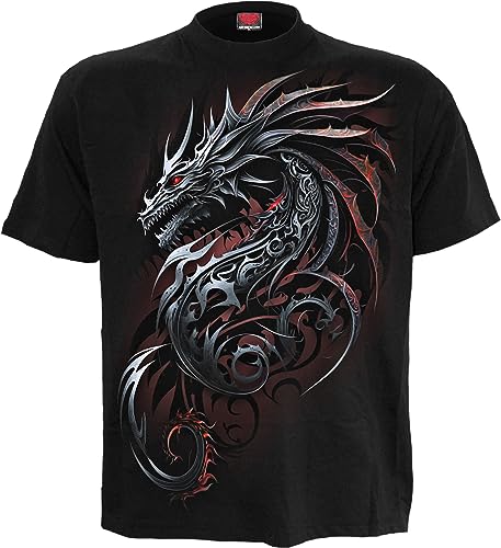 Spiral Herren M121-S T-Shirt, Schwarz, S Spiral Herren M121-S T-Shirt, Schwarz, S von Spiral