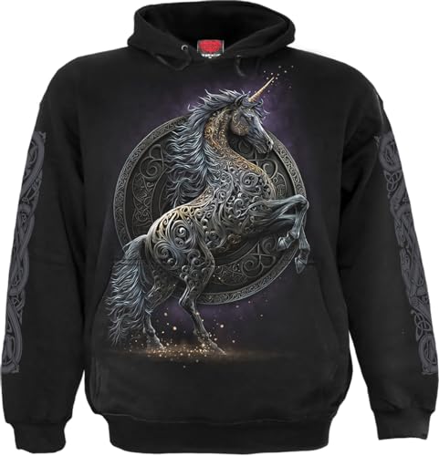Spiral Herren M451-m Kapuzenpullover, Schwarz, M von Spiral