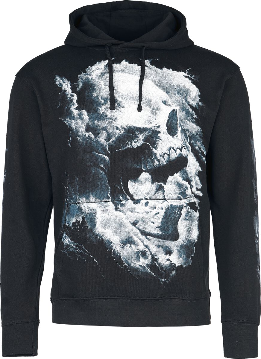 Spiral Kapuzenpullover - Grave Skies Hoodie - S bis XXL - für Männer - Größe L - schwarz von Spiral