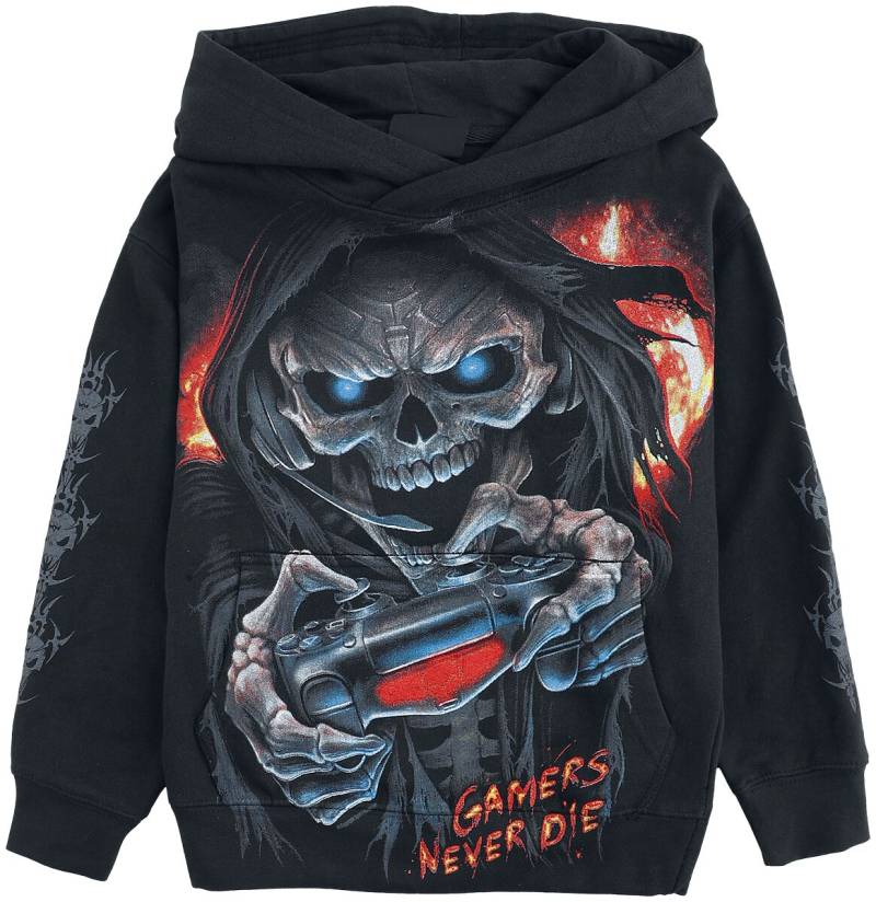 Spiral Kapuzenpullover - Kids - Respawn - 164 bis 176 - für Jungen - Größe 164 - schwarz von Spiral