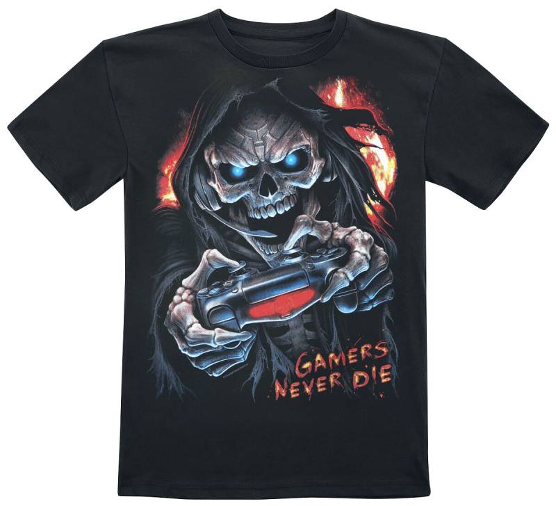 Spiral Kids - Respawn T-Shirt schwarz in 176 von Spiral