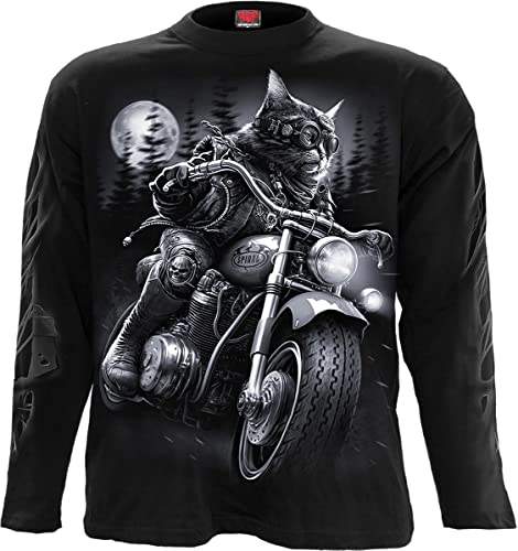 Spiral Nine Lives Männer Langarmshirt schwarz M Spiral Nine Lives Männer Langarmshirt schwarz M von Spiral