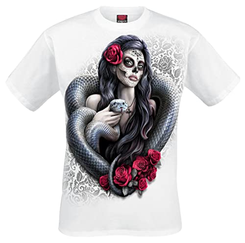 Spiral - Poison Heart - T-Shirt - Weiß - XL von Spiral