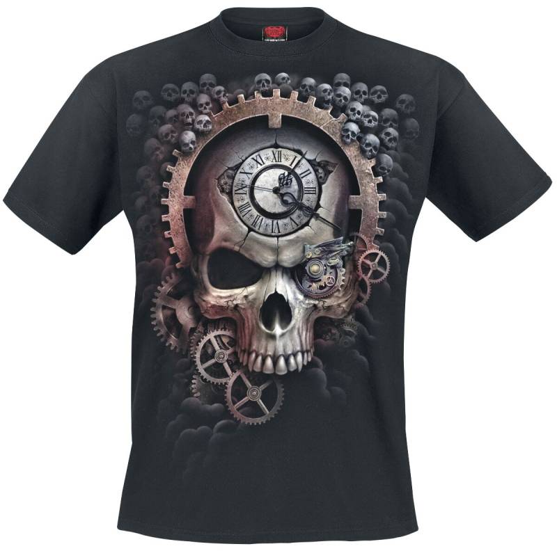 Spiral Reaper Time T-Shirt schwarz in M von Spiral