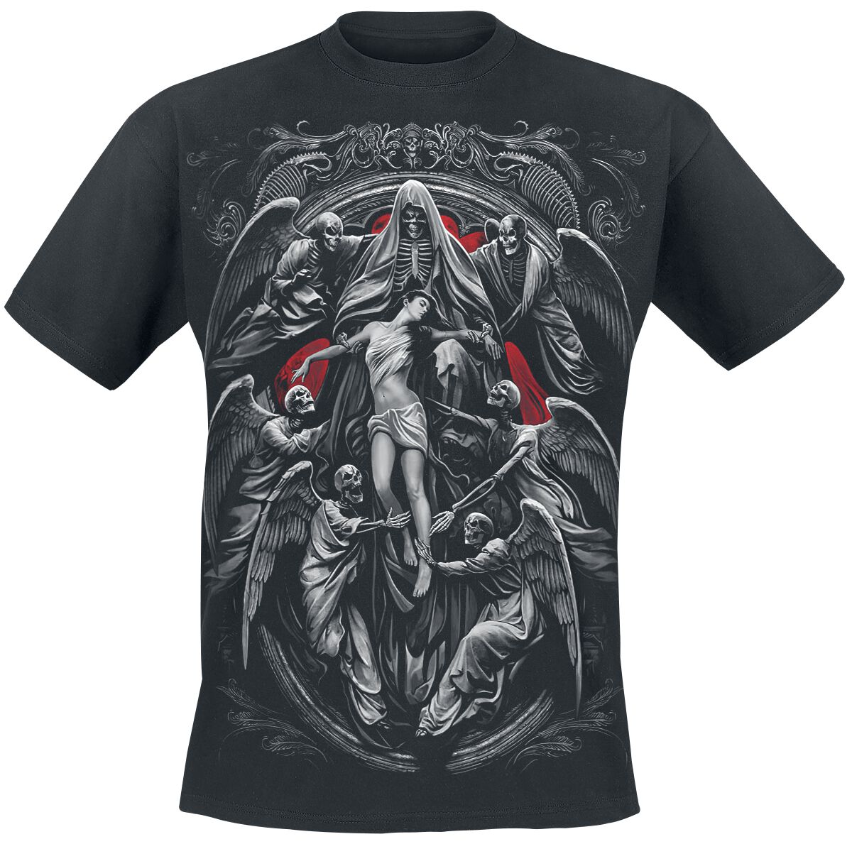 Spiral Reaper's Door T-Shirt schwarz in L von Spiral