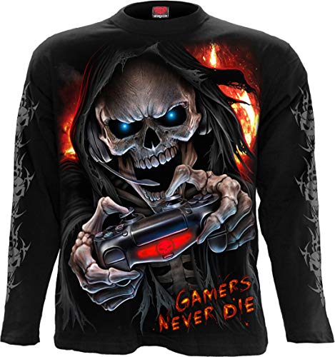 Spiral - Respawn - Langarmshirt - Schwarz - L von Spiral