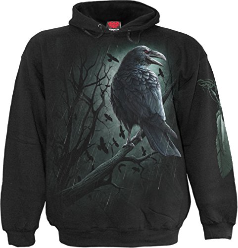 Spiral - Shadow Raven - Hoodie - Schwarz - M von Spiral