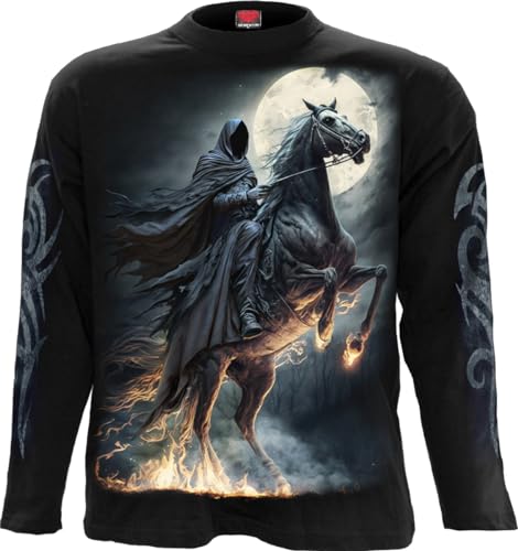 Spiral Shadow Rider Männer Langarmshirt schwarz M von Spiral