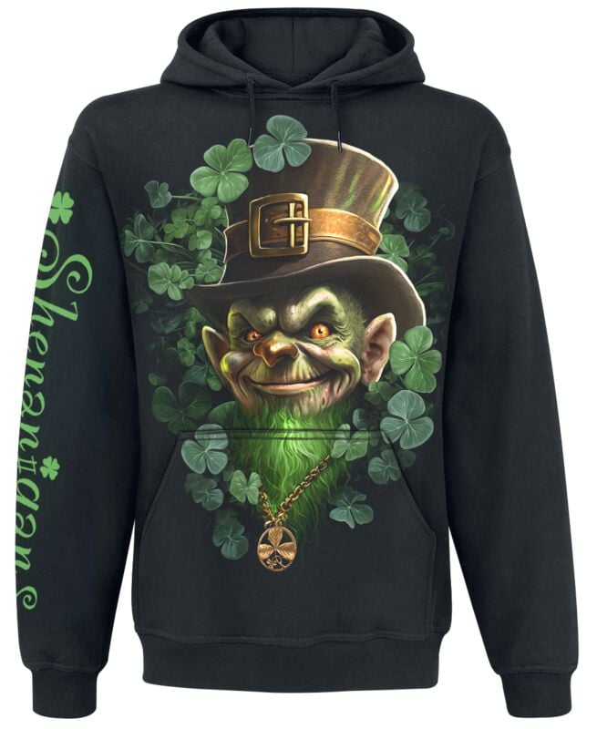 Spiral Shenanigans - Hoodie Kapuzenpullover schwarz in S von Spiral