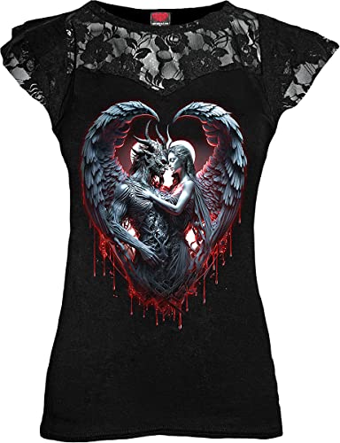 Spiral Solemn Vow Frauen T-Shirt schwarz XL 95% Viskose, 5% Elasthan Gothic von Spiral