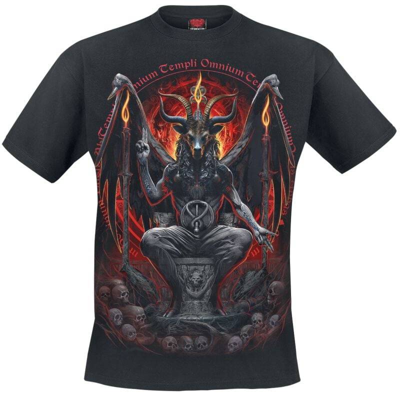 Spiral T-Shirt - Baphomet - S bis 4XL - für Männer - Größe 4XL - schwarz Spiral T-Shirt - Baphomet - S bis 4XL - für Männer - Größe 4XL - schwarz von Spiral