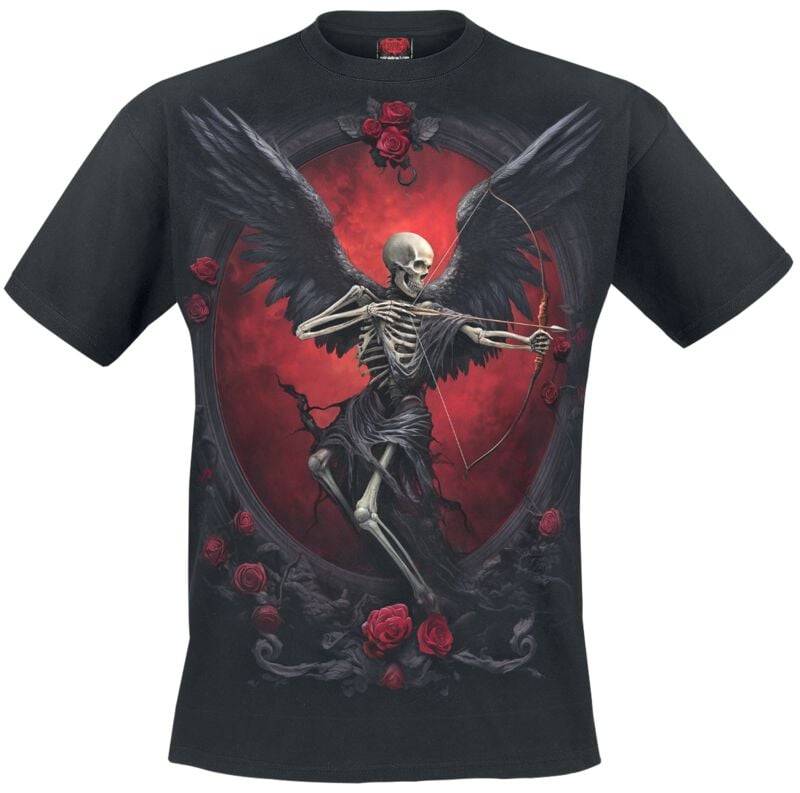 Spiral - Gothic T-Shirt - Cupid's Curse - M bis 4XL - für Männer - Größe XL - schwarz Spiral - Gothic T-Shirt - Cupid's Curse - M bis 4XL - für Männer - Größe XL - schwarz von Spiral