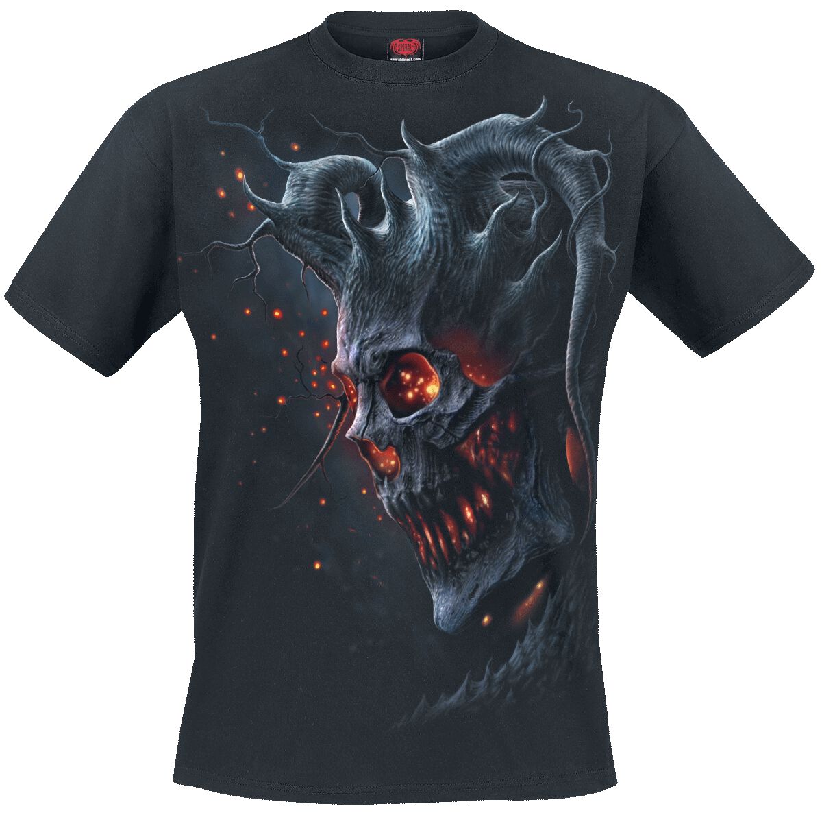 Spiral T-Shirt - Death Embers - S bis 4XL - für Männer - Größe L - schwarz von Spiral