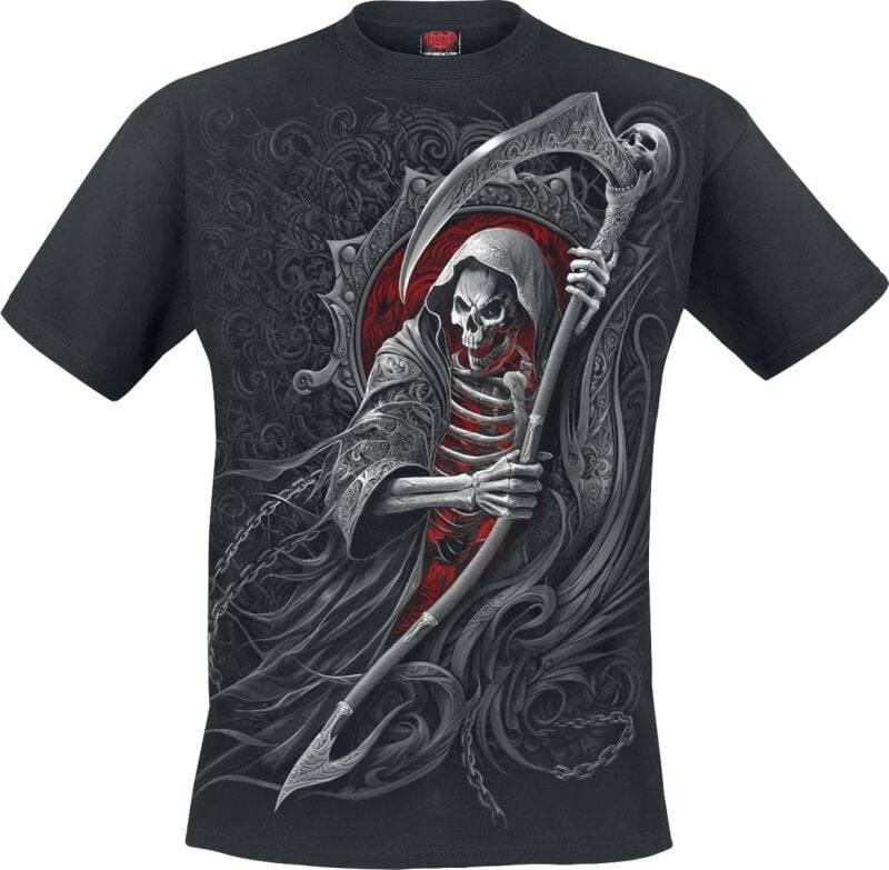 Spiral T-Shirt - Reaper's Portal - S bis 4XL - für Männer - Größe XL - schwarz von Spiral