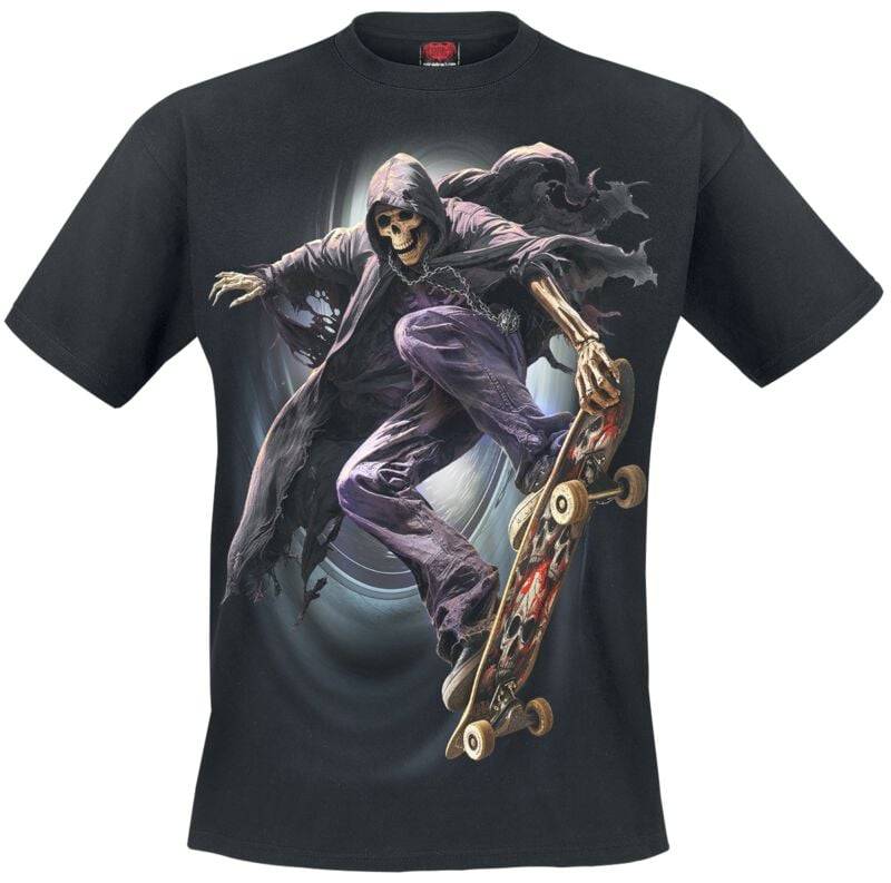 Spiral T-Shirt - Soul Boarder - T-Shirt - S bis 4XL - für Männer - Größe XXL - schwarz Spiral T-Shirt - Soul Boarder - T-Shirt - S bis 4XL - für Männer - Größe XXL - schwarz von Spiral