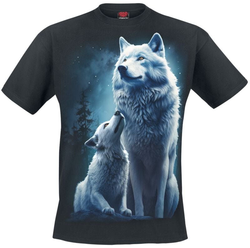 Spiral T-Shirt - Wolf Guardian - S bis 4XL - für Männer - Größe XL - schwarz Spiral T-Shirt - Wolf Guardian - S bis 4XL - für Männer - Größe XL - schwarz von Spiral