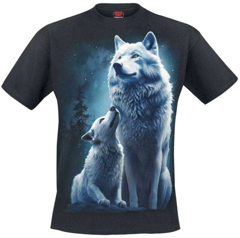 Spiral T-Shirt - Wolf Guardian - S bis 4XL - für Männer - Größe XL - schwarz Spiral T-Shirt - Wolf Guardian - S bis 4XL - für Männer - Größe XL - schwarz von Spiral