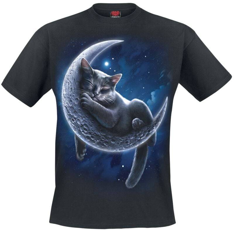 Spiral Velvet Moon - T-Shirt T-Shirt schwarz in M Spiral Velvet Moon - T-Shirt T-Shirt schwarz in M von Spiral