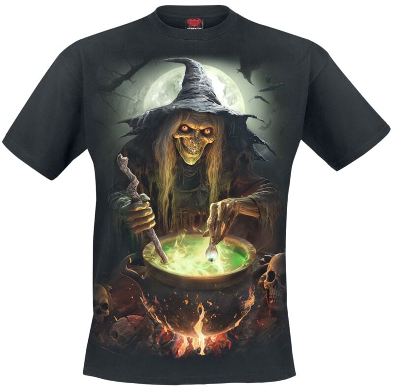 Spiral Witch's Brew T-Shirt schwarz in M Spiral Witch's Brew T-Shirt schwarz in M von Spiral
