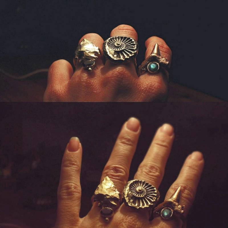 Spiralgeist-Ammonit-Ring - Messingring Fraktalschmuck Unendlichkeit Nautilus-Schmuck Meeresschmuck Meeresring Spiralring Auf Bestellung Gefertigt Spiralgeist-Ammonit-Ring - Messingring Fraktalschmuck Unendlichkeit Nautilus-Schmuck Meeresschmuck Meeresring Spiralring Auf Bestellung Gefertigt von SpiralSpiritJewels